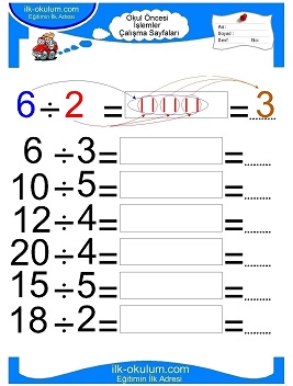 Çocuklar İçin toplam işlemi yaprak testleri 
